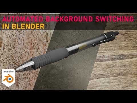 Automated Background Switching in Blender