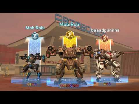 Fight in full | Gatecrasher's Minigun Fury: Dominates Tournament 5v5 on Central Station! #mecharena