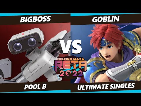 RETA 2022 - BigBoss (ROB) Vs. Goblin (Roy) SSBU Ultimate Tournament