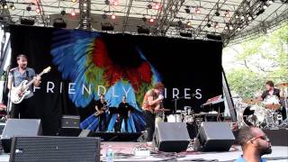 Friendly Fires - "Pull Me Back To Earth"  LIVE NYC HD - summerstage 08/07/2011
