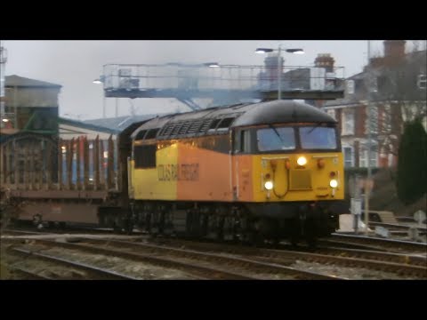 (HD) Full Thrash Grid 56094 Obliterates Hereford, on 6V54 Chirk - Baglan Logs
