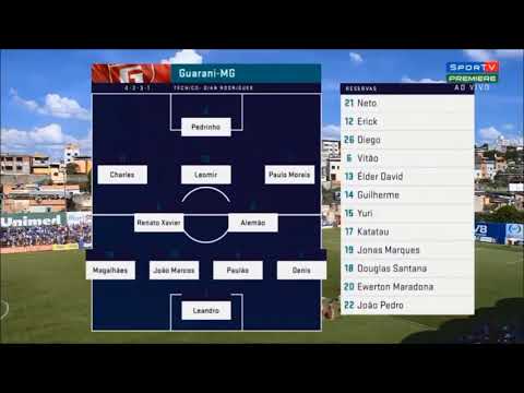 GUARANI-MG 1 × 3 CRUZEIRO. GOLS E TODOS OS LANCES DO JOGO.