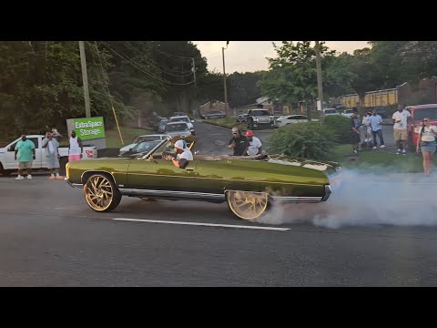 Nava and the Top 5 crew put a show on at Streetwhipz Blockparty 💨💨WHERE YO CAR AT!!!! #carshows #fyp