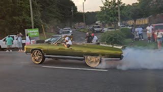 Nava and the Top 5 crew put a show on at Streetwhipz Blockparty 💨💨WHERE YO CAR AT!!!! #carshows #fyp