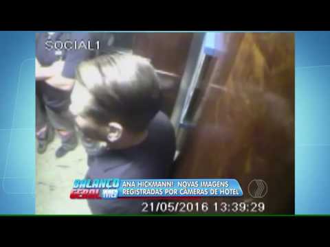 BALANÇO GERAL -  Ana Hickmann! novas imagens registradas por câmeras de hotel