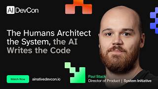 Paul Stack - The Humans Architect the System, the AI Writes the Code - AI Native DevCon June 2026