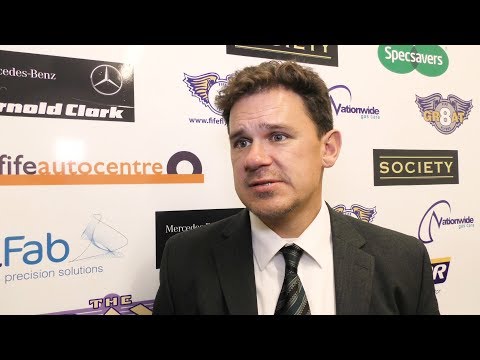 Post match v Cardiff Devils - Todd Dutiaume & Russ Moyer 29/10/17