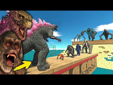 Godzilla IMPOSSIBLE Death Run Against MONSTERS