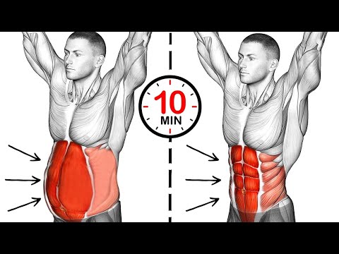 10 MIN DO TRBUŠNJAKA - Six Pack trbušnjaci kod kuće (bez opreme)