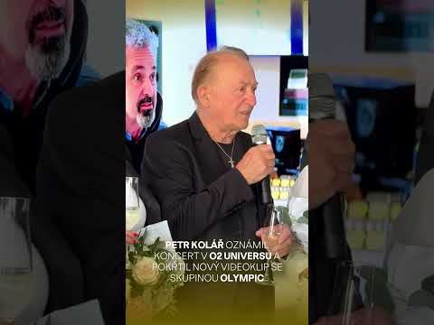 Křest videoklipu Petra Koláře a skupiny Olympic #petrkolar #olympic #cojevubecvnas #rock #cesko