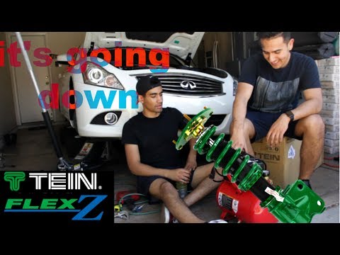 G37 Coilover Install