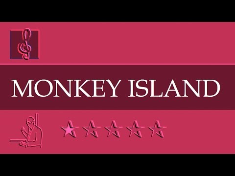 Guitar Mandolin Ukulele Banjo Chords Tutorial -  Monkey Island Theme (Sheet music)