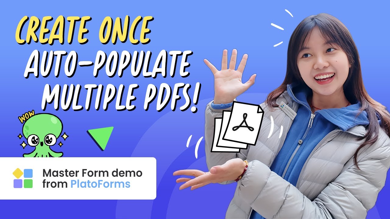 Create Once, Auto-Populate Multiple PDFs! (Master Form Feature Demo - Save Time & Effort!)