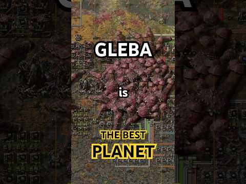 Gleba is the Best Planet in Factorio #factorio #factoriotutorial #gaming #factoriotips