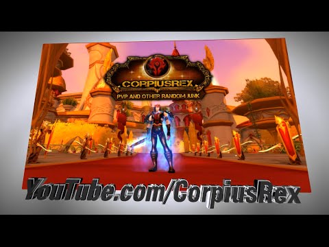 CorpiusRex - WOW 6.0.3 - Introducing my Noob DK (Trolling the 1400s in 2s)