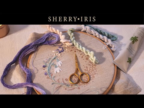 A Floral Embroidery Project For 2026 | Finding Peaceful Time For Stitching