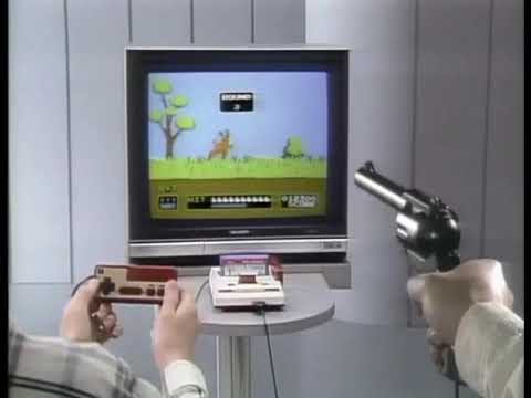 Famicom Light Gun Games Commercial [1984, FC] (English AI Dubbed Better Version)