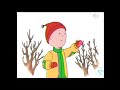 Caillou Helping