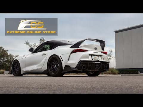 Toyota Supra Rear Carbon Fiber Spoiler (Extreme Online Store)