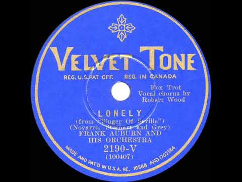 1930 Phil Spitalny (as ‘Frank Auburn’) - Lonely (Bill Coty, vocal)