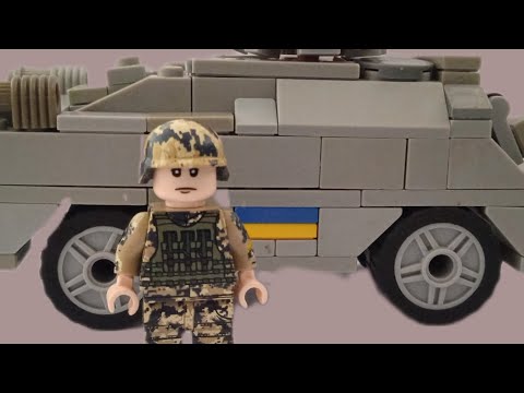 Огляд на лего брдм + інструкція.