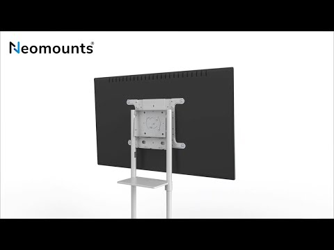 Neomounts NS-M1250WHITE rotierbarer Rollwagen video preview