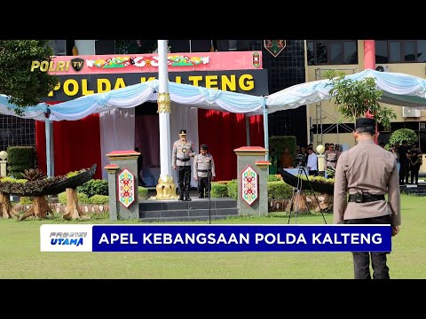 POLDA KALTENG GELAR APEL KEBANGSAAN BERSAMA MASYARAKAT BANGUN KEBERSAMAAN