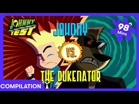 Johnny vs. The Dukenator/Johnny's Petting Zoo Posse | Johnny Test | WildBrain Hero Tower