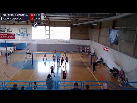 29.5.2022., PH KADETKINJE, ZA TREĆE MJESTO, ŽOK RIBOLA KAŠTEKA - HAOK RIJEKA CO