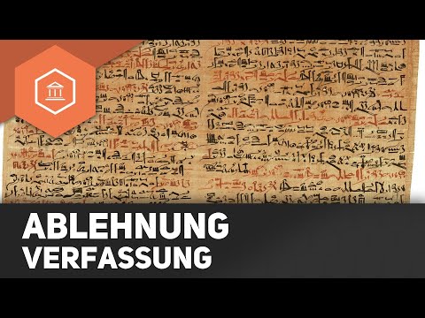 Die Ablehnung der Verfassung - Ist die Revolution gescheitert?