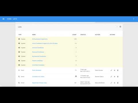 Clinch video/presentation/materials