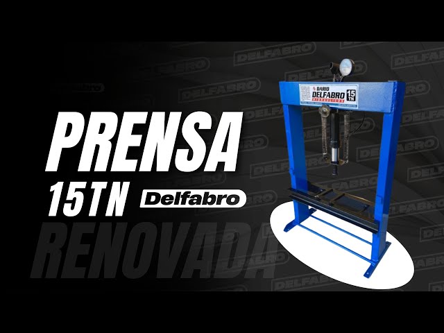 Vídeo relacionado con Prensa hidráulica de taller 6T, prensa hidráulica, prensa de marco, prensa de taller de acero al carbono para uso en talleres de automóviles y talleres mecánicos