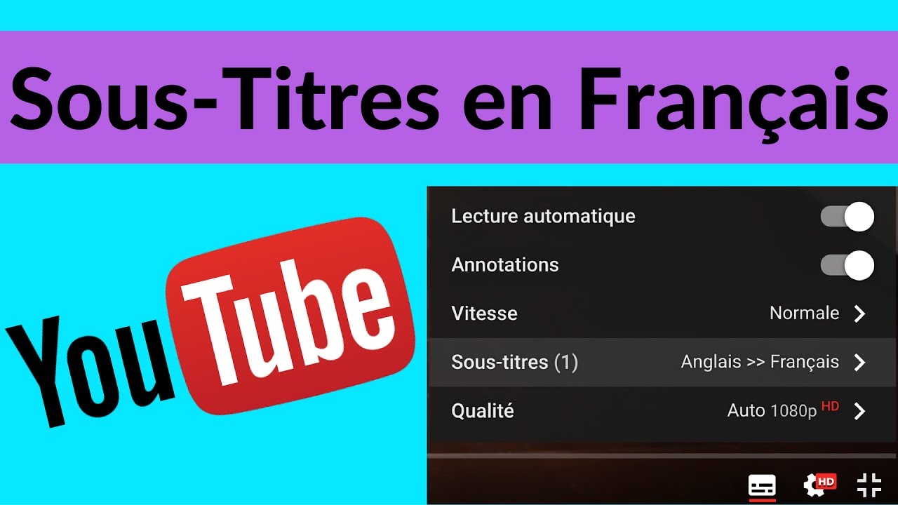 Comment activer les sous-titres en Français sur Youtube !! (TUTORIEL FACILE)