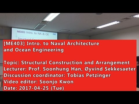 Introduction to Naval Architecture and Ocean Engineering : Structural Construction and Arrangement