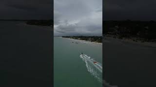 Riding through 7 mile beach Negril Jamaica