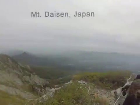 Hiking Mt. Daisen in Japan