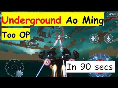 [90 secs WR] Underground Laser Ao Ming. War Robots Test Server