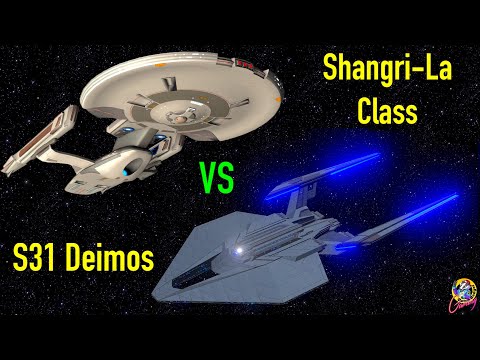 Viewer Request - Shangri La Class VS Section 31 Deimos - Both Ways - Star Trek Starship Battles