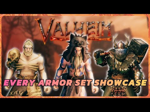 Valheim Every Armor Set Showcase 2025