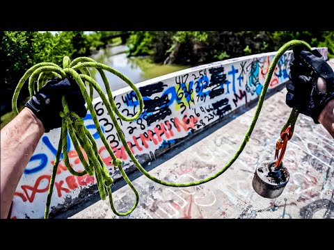 They Tried To Warn Us Not To Toss Our Giant Magnets Here!! Now We Know Why!! (Magnet Fishing)