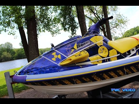 Yamaha Waveraider Jet Ski Graphics Wrap Kit Installation