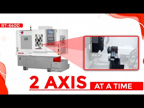 RT-640D TWO AXIS AT A TIME  || RealTech CNC Machine || VD - 429 #Realtechcnc #cnc