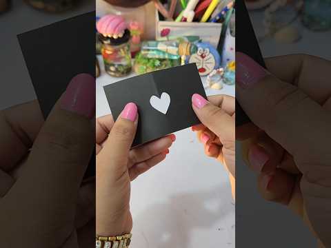 magic card banaa Diya❤️🤫 #diy#moniartanddiy #craft #art#3dpenart#shorts #papercraft #embroidery