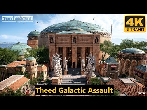 [4K] SWBF2 Theed Clones MTT Destroyed! Nice job Clones