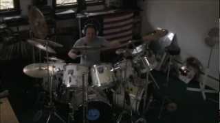 Blue Oyster Cult - TATTOO VAMPIRE - drum cover--with lyrics