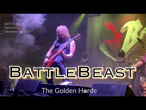 Battle Beast - The Golden Horde @Knock Out Festival, Karlsruhe, Germany, December 14, 2019 4K LIVE