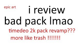 judging a terrible texture pack