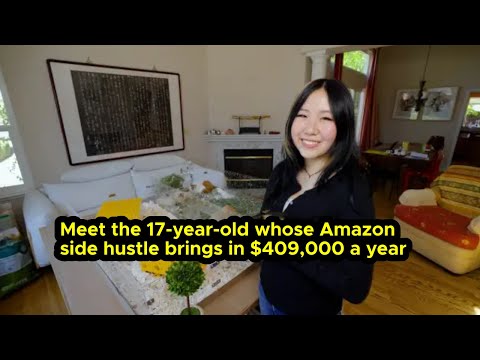 Meet the 17-year-old's whose Amazon side hustle brings in $409,000 a year
