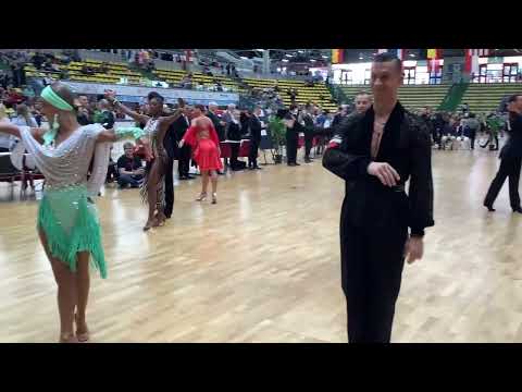 WDSF 2023 Open Frankfurt - CHA-CHA - Artur Balandin & Anna Salita - Gold Collection No.5 -
