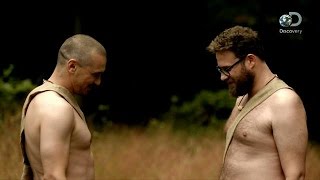Seth Rogen and James Franco Get Naked And Afraid